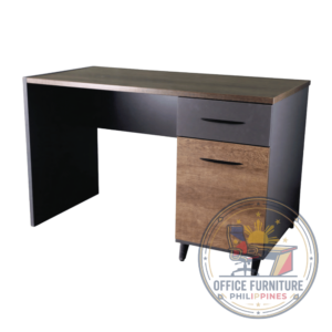 MODERN WOOD-GRAIN OFFICE WORK TABLE