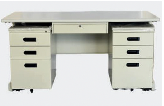 MODERN DOUBLE-PEDESTAL OFFICE DESK MODERN DOUBLE-PEDESTAL OFFICE DESK